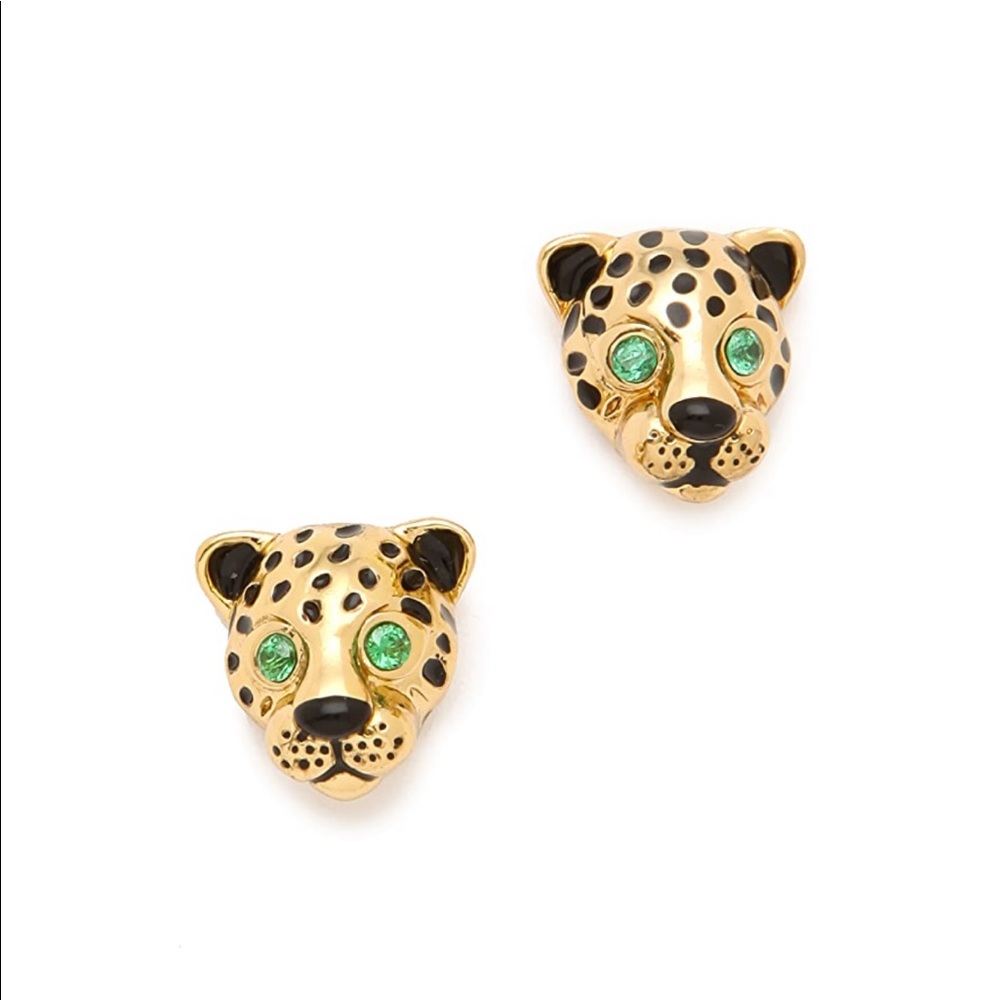 Juicy Couture Leopard Earrings